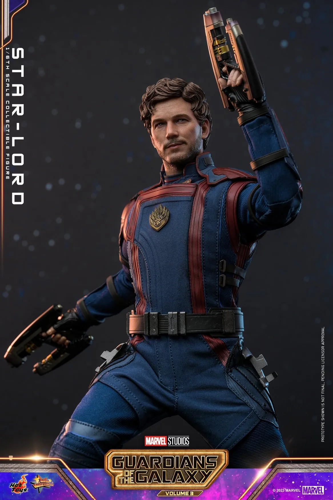 Hot Toys - MMS709 - Guardians of the Galaxy Vol. 3 - 1/6th scale Star-Lord Collectible Figure