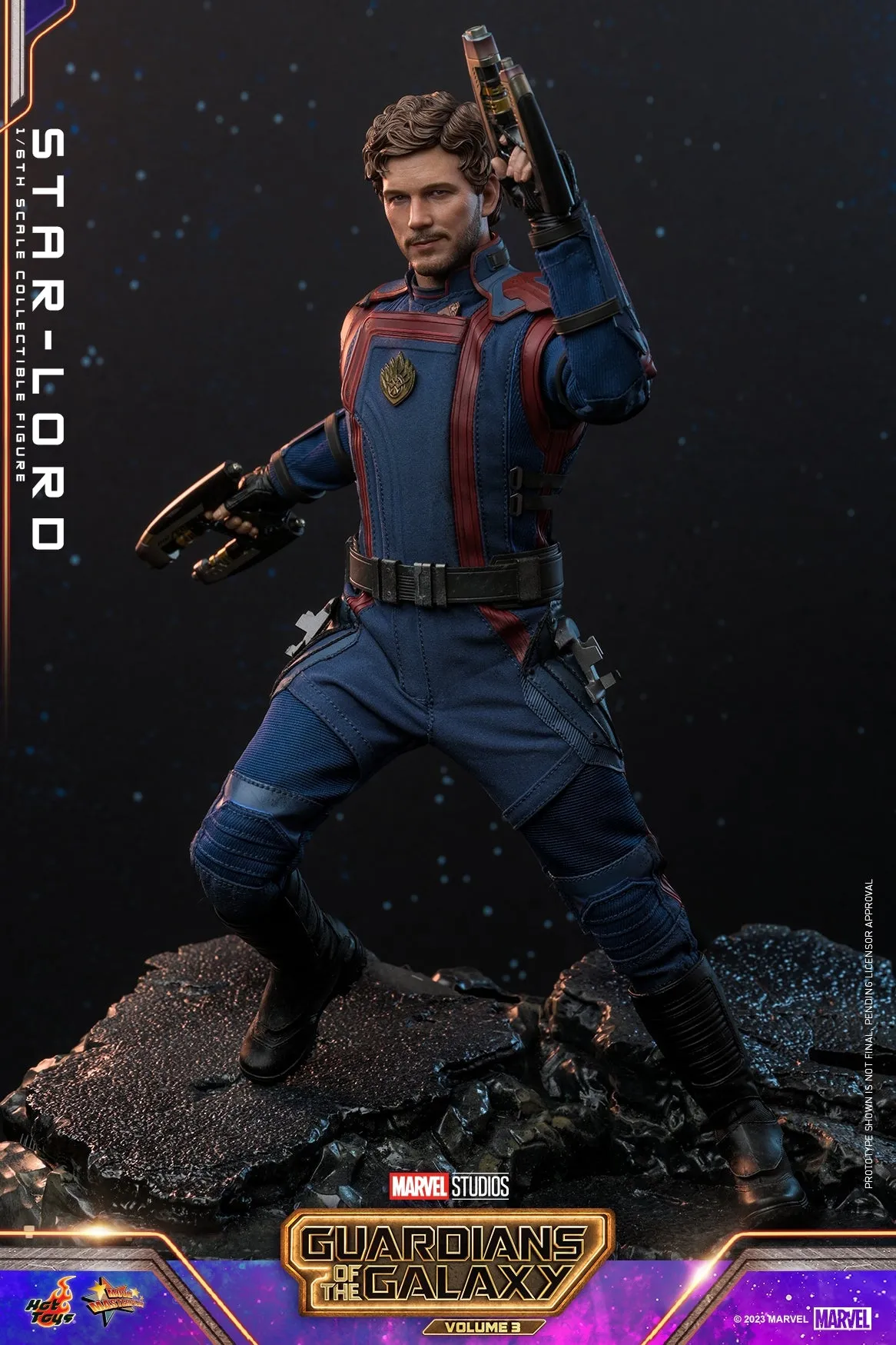 Hot Toys - MMS709 - Guardians of the Galaxy Vol. 3 - 1/6th scale Star-Lord Collectible Figure