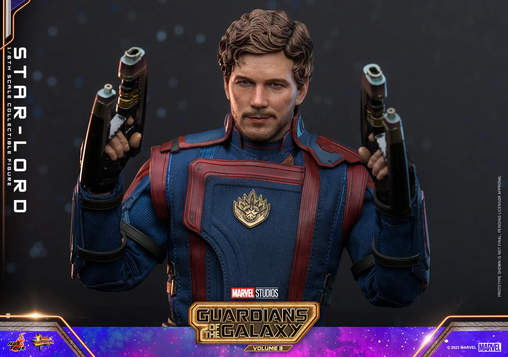 Hot Toys - MMS709 - Guardians of the Galaxy Vol. 3 - 1/6th scale Star-Lord Collectible Figure