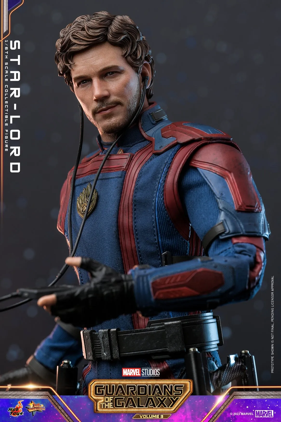 Hot Toys - MMS709 - Guardians of the Galaxy Vol. 3 - 1/6th scale Star-Lord Collectible Figure