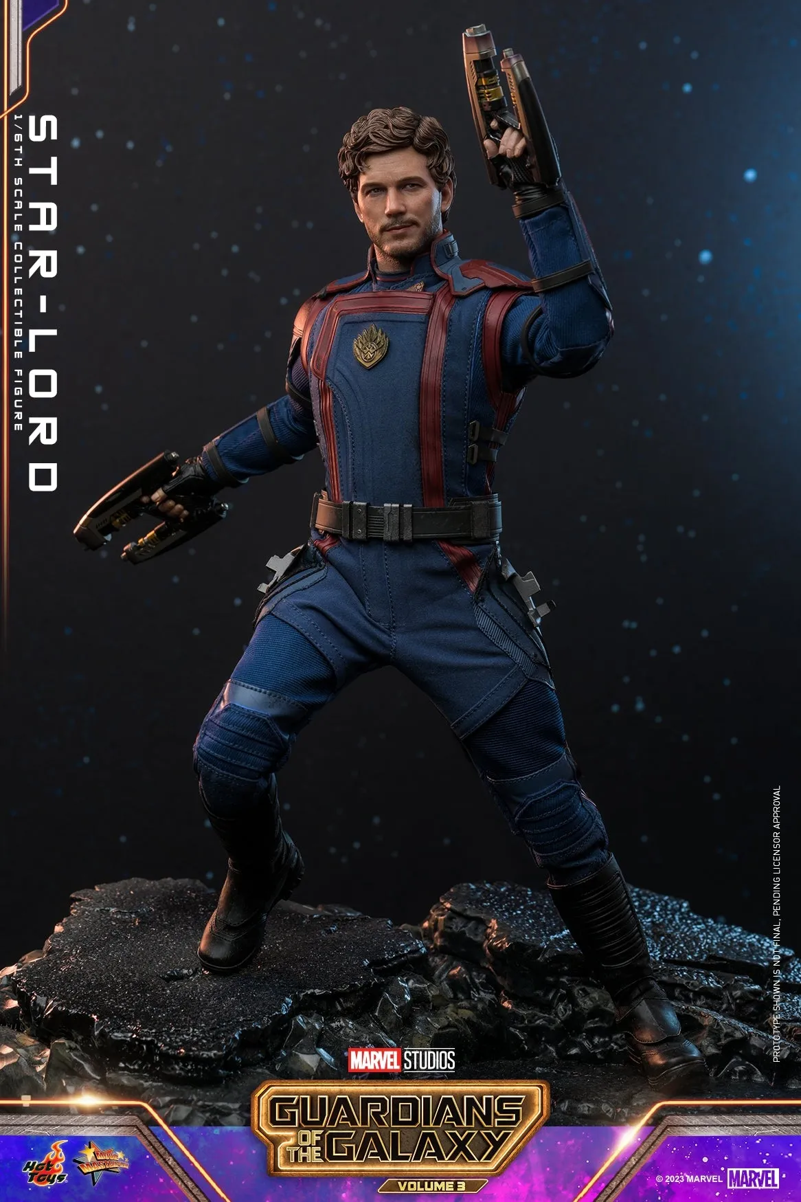 Hot Toys - MMS709 - Guardians of the Galaxy Vol. 3 - 1/6th scale Star-Lord Collectible Figure