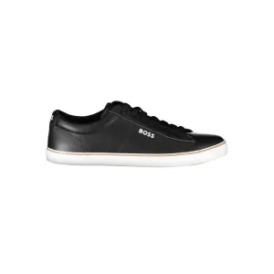 Hugo Boss Black Polyester Men Sneaker