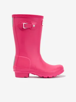 Hunter Girls Original Wellington Boots in Pink