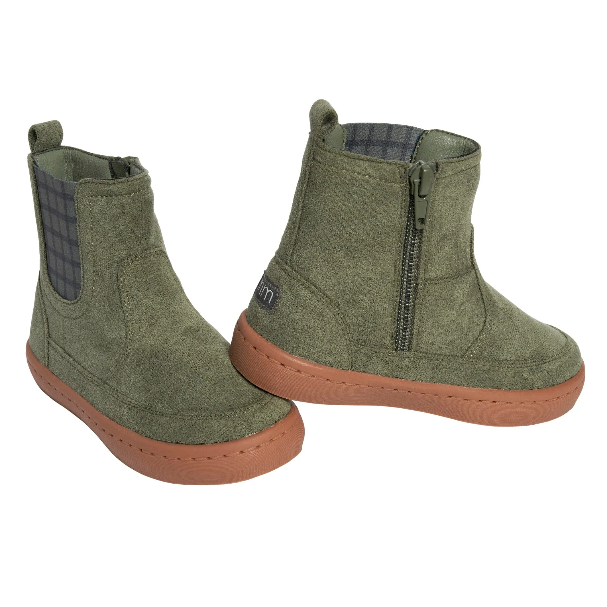 Infant & Toddler Boys Dark Green Chelsea Boot