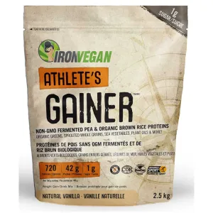 IronVegan Athlete's Gainer - Vanilla (2.5kg)