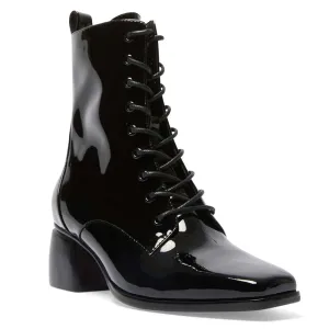 Journey Boot in Black Patent