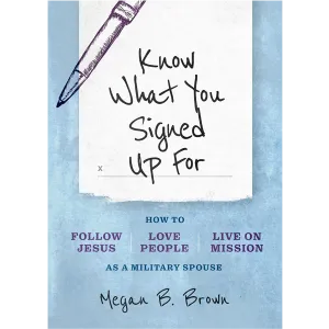 Know What You Signed Up For by Megan Brown