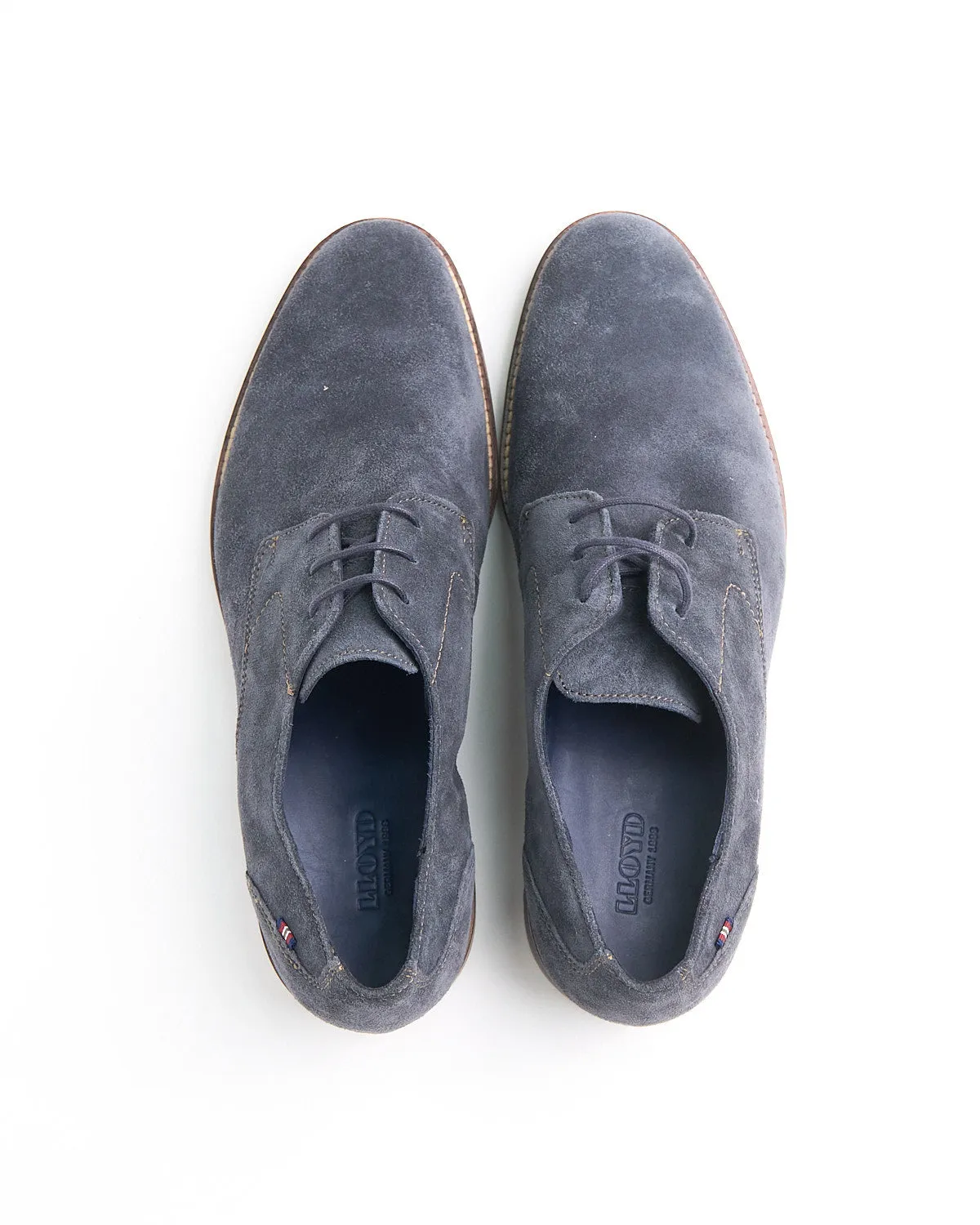 Langston Suede Derby Shoes