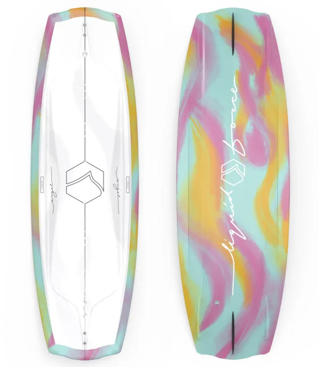 Liquid Force Angel Wakeboard Package with Plush Boots (2025)