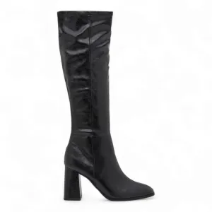 Livah Knee High Block Heel Boot