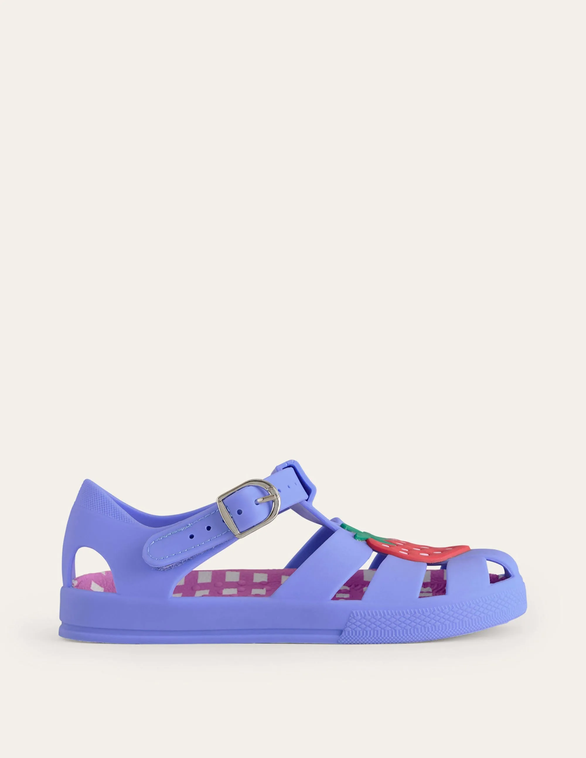 Logo Jelly Shoes-Surf Blue Strawberry