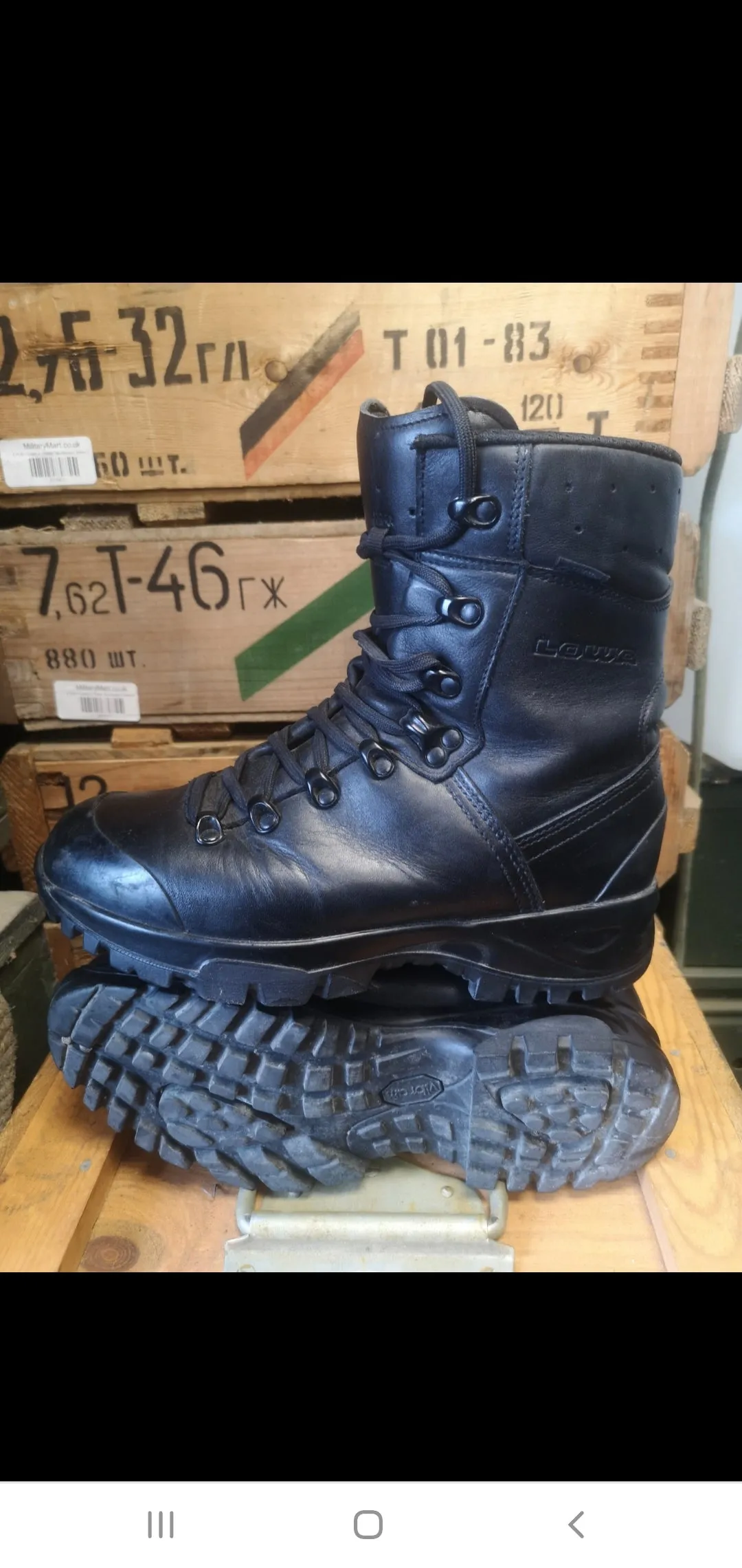 Lowa Elite Patrol German Army KSK Mountain Sf Boots Grade A