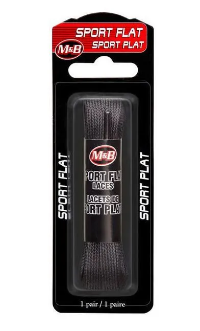 M & B Sport Flat Laces