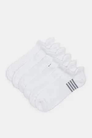 Men White Sport Socks (3 Pairs)