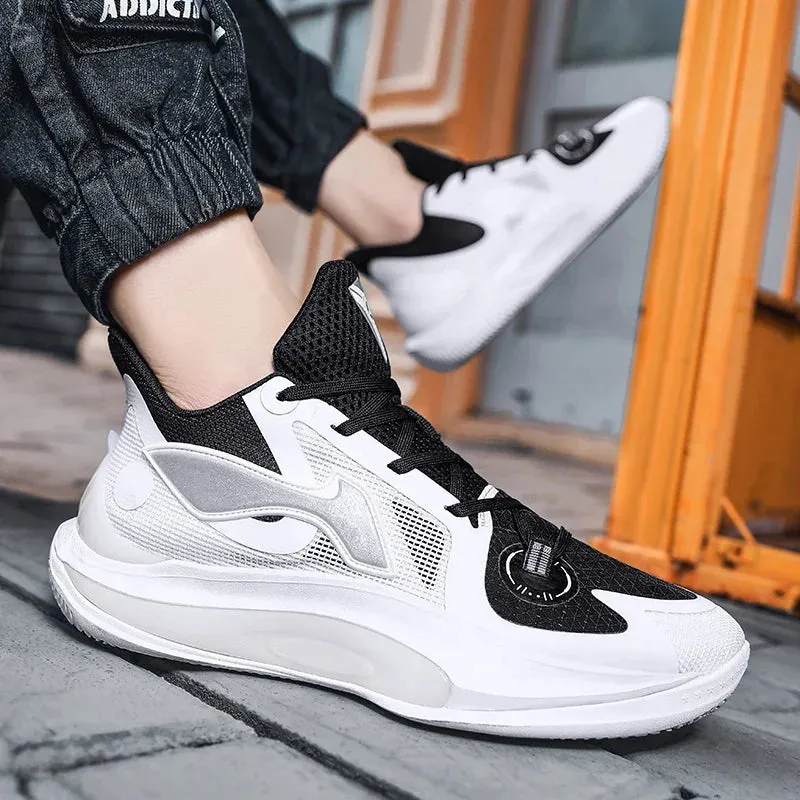 Men Women Sneakers Basketball Shoes Adult Fashion Breathable Sports Footwear Comfortable Non-slip Athletic Trainers Teenagers