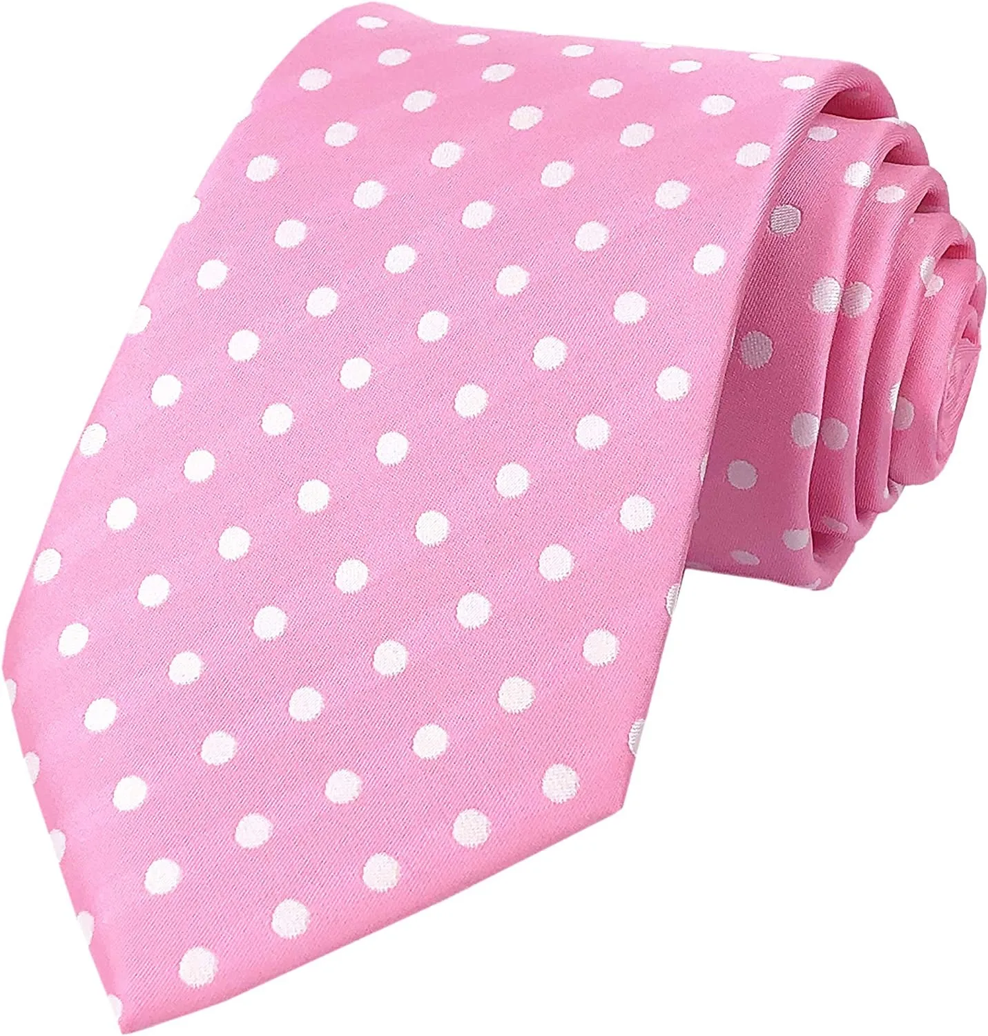 Men's Classic Polka Dot Ties Jacquard Woven Casual Handmade Daily Formal Necktie