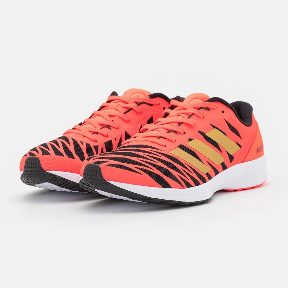 Men's Geometric Print Sport Shoes,Coral/Black