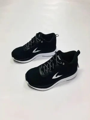 Men's Textured Running Shoes,Black