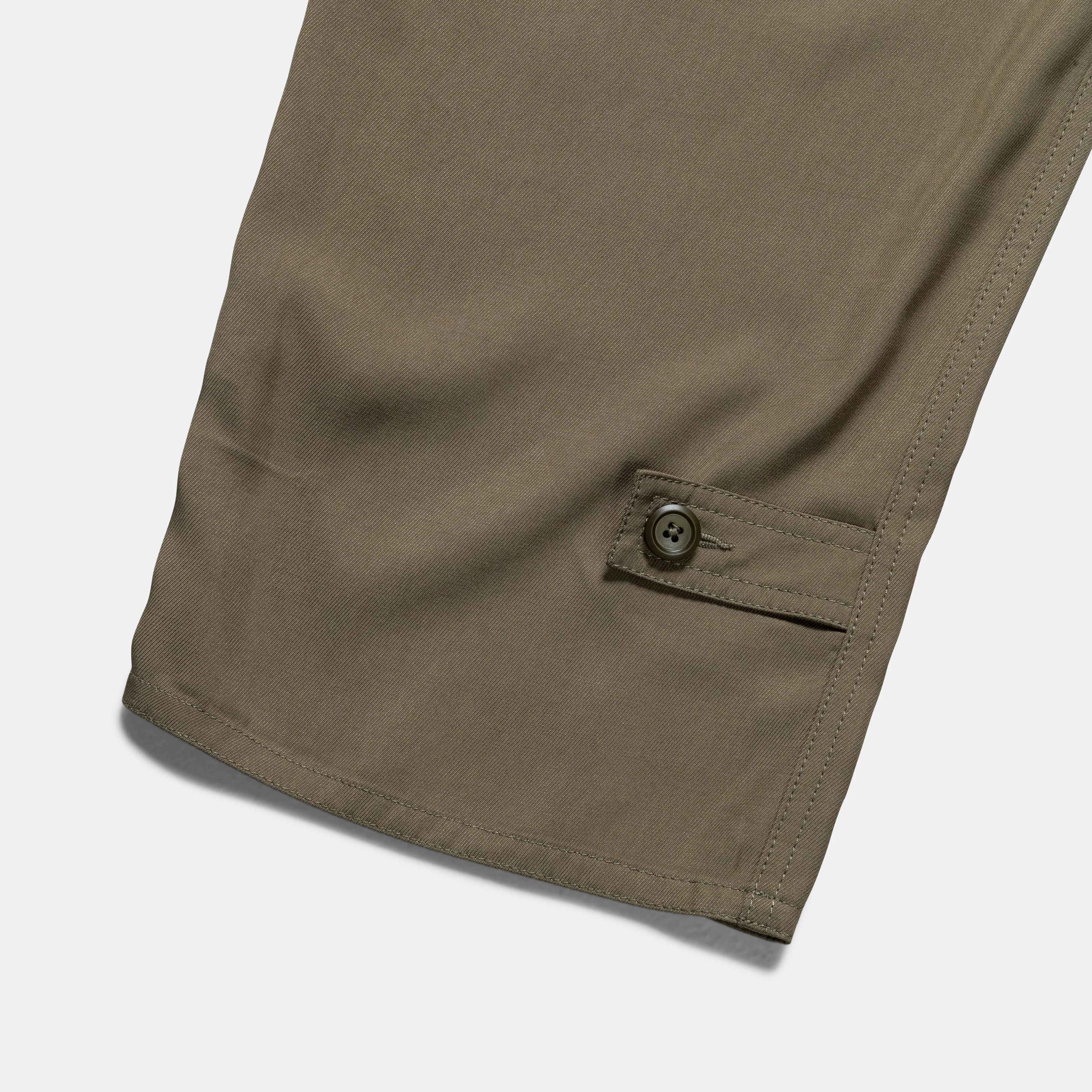 Mil Pant - 9oz Olive Viscose Twill