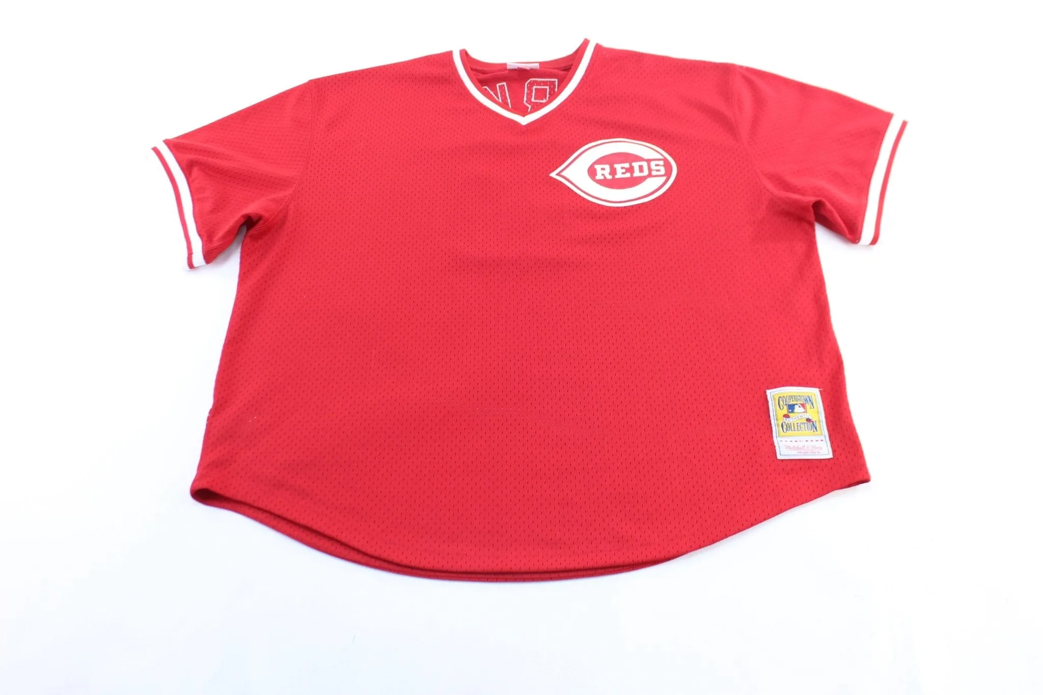 Mitchell & Ness Cincinnati Reds Barry Larkin Baseball Jersey