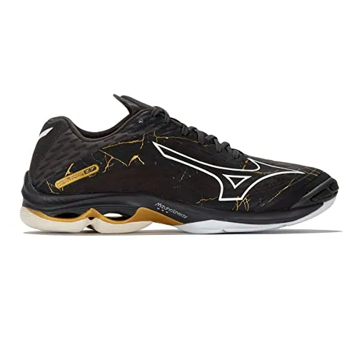 Mizuno Wave Lightning Z7 Volleyballschuh Unisex Schwarz Orange 41 EU