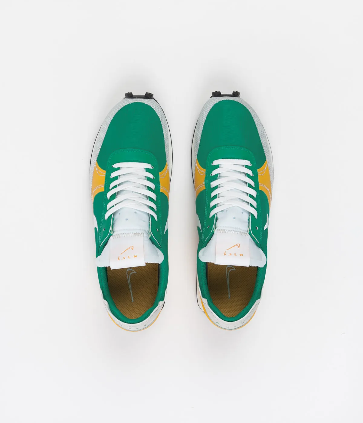 Nike Daybreak Type SE Shoes - Stadium Green / White - University Gold