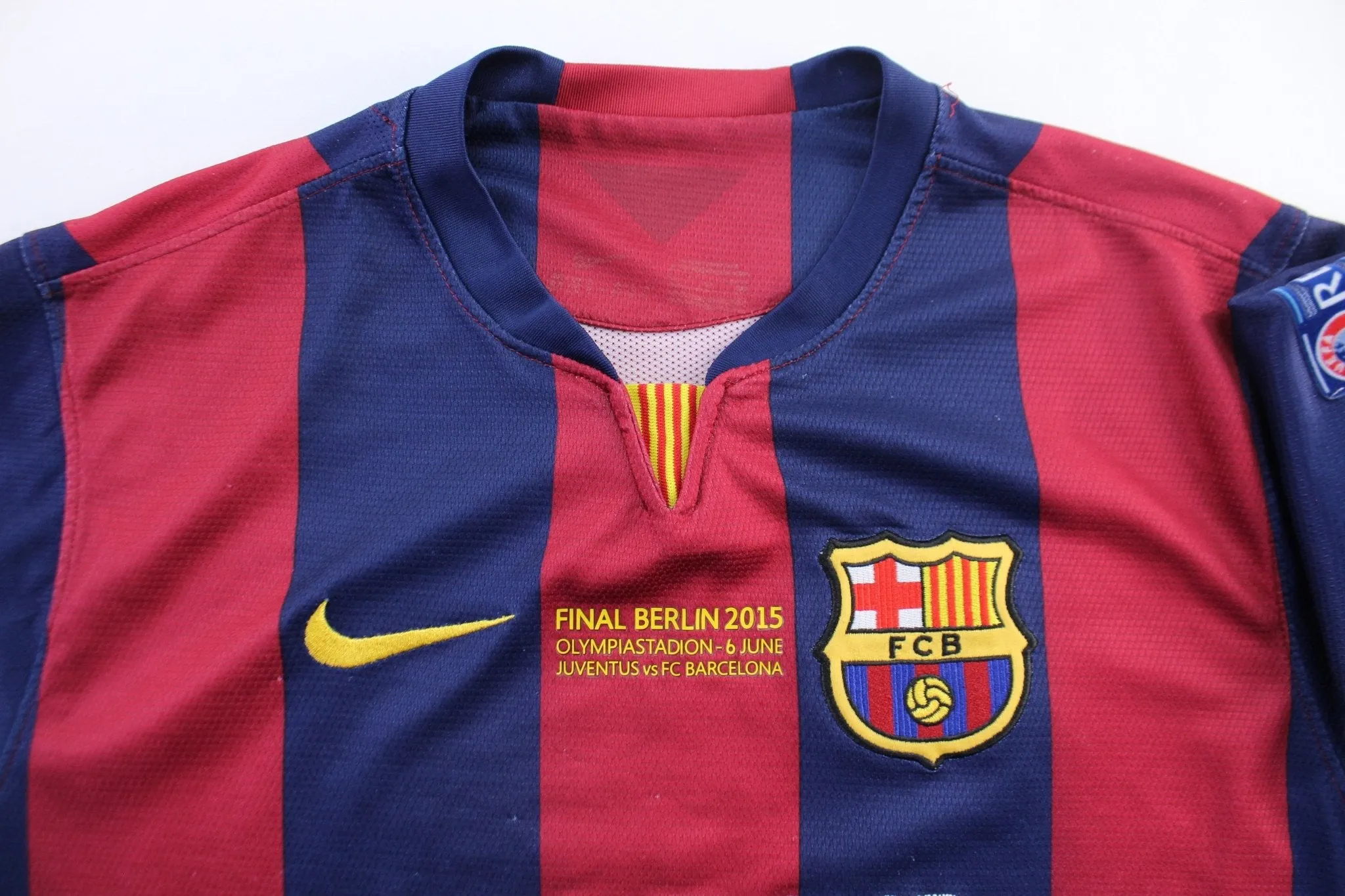 Nike Embroidered Logo FC Barcelona Soccer Jersey