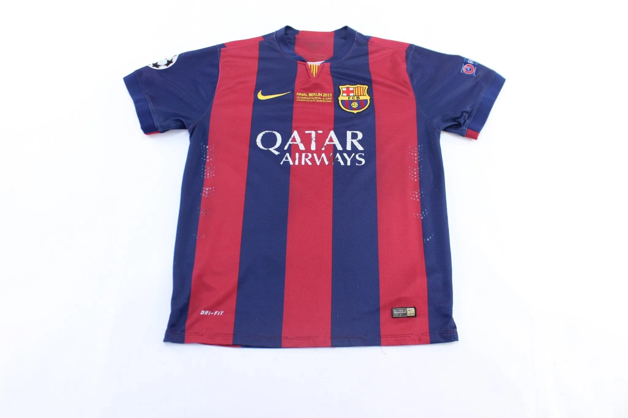 Nike Embroidered Logo FC Barcelona Soccer Jersey