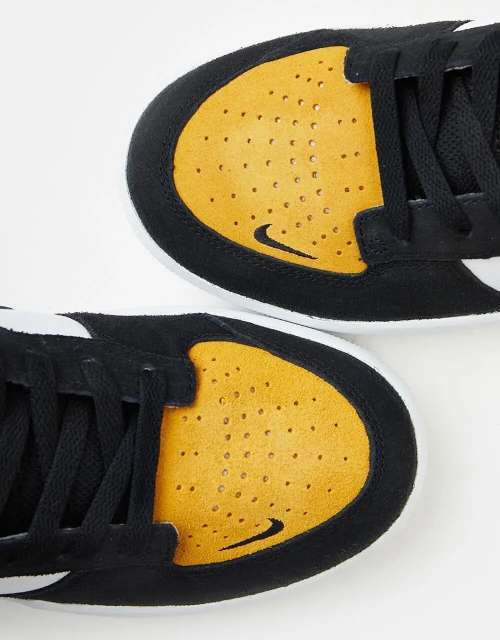 Nike SB Force 58 Skate Shoes - University Gold/Black-White