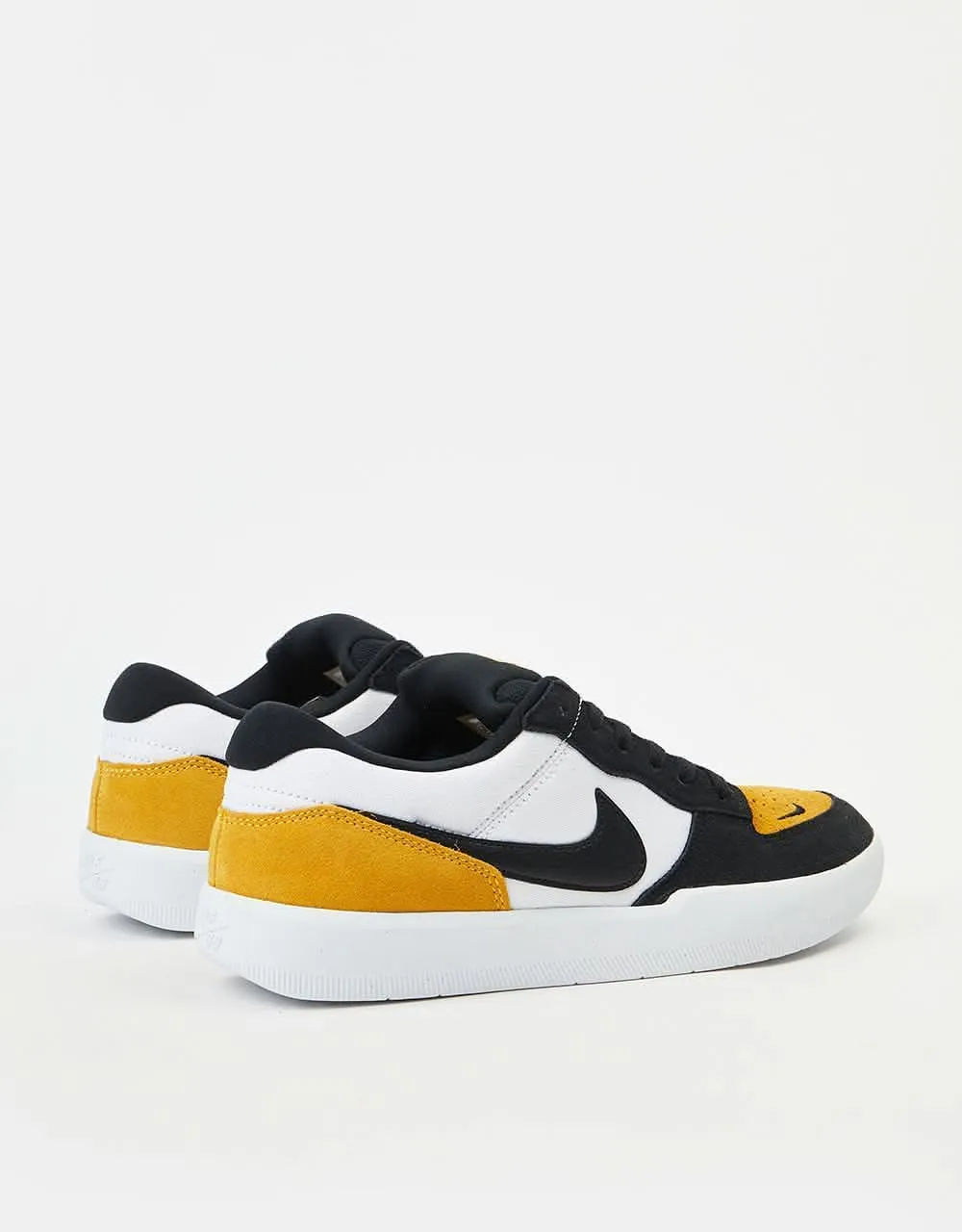 Nike SB Force 58 Skate Shoes - University Gold/Black-White