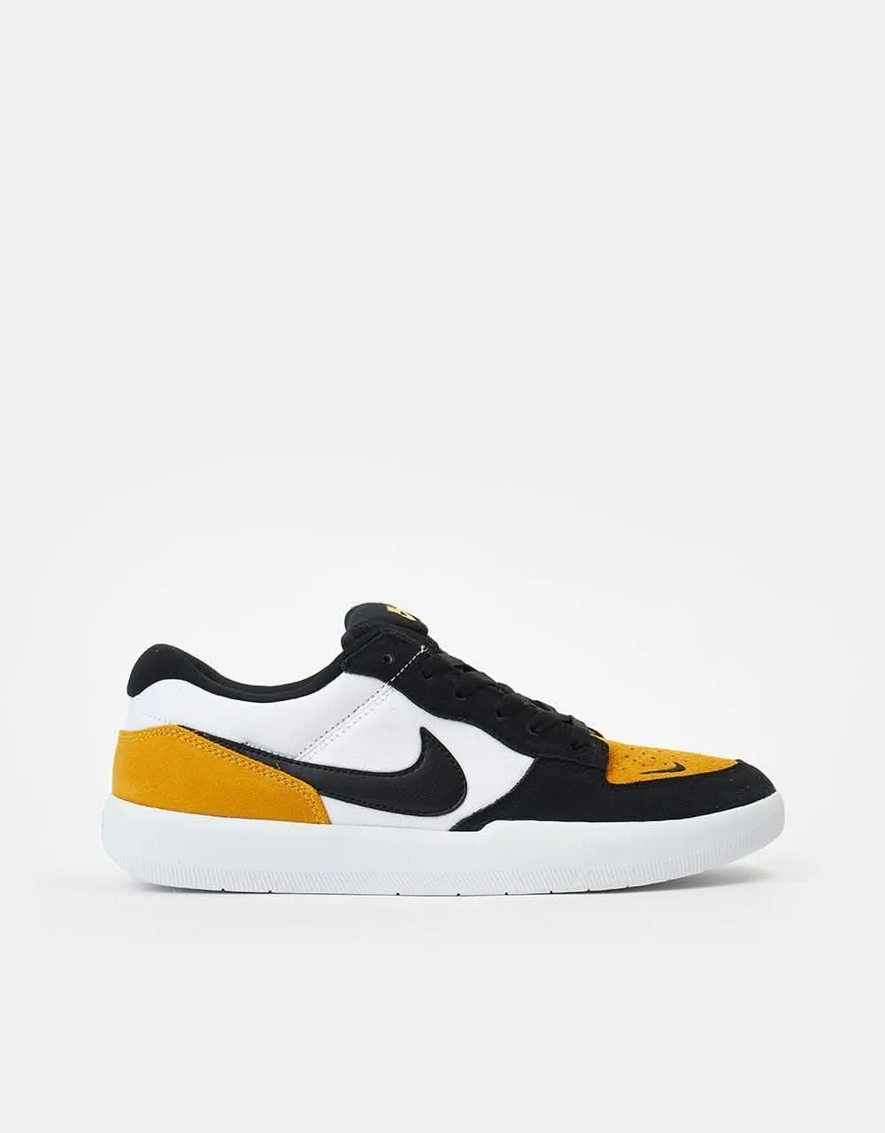 Nike SB Force 58 Skate Shoes - University Gold/Black-White