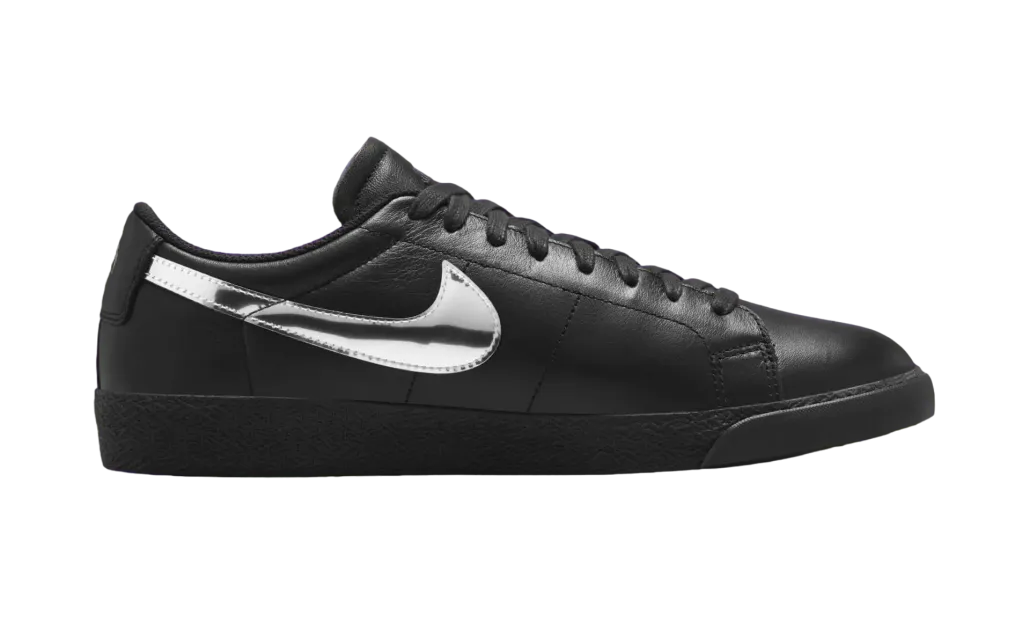 Nike Sb X Dancer Blazer Low - (Black/Black-Metallic Silver)