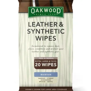 Oakwood Leather & Synthetic Wipes