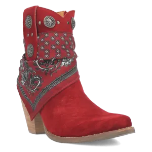 Online Exclusive | Dingo | Bandida Leather Boot in Red**PREORDER