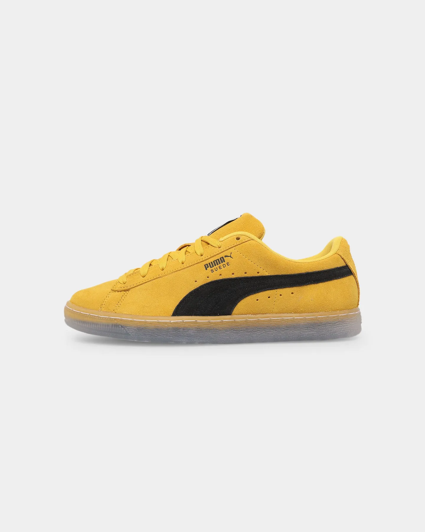 Puma Suede Translucent Shoes Spectra Yellow-Translucent