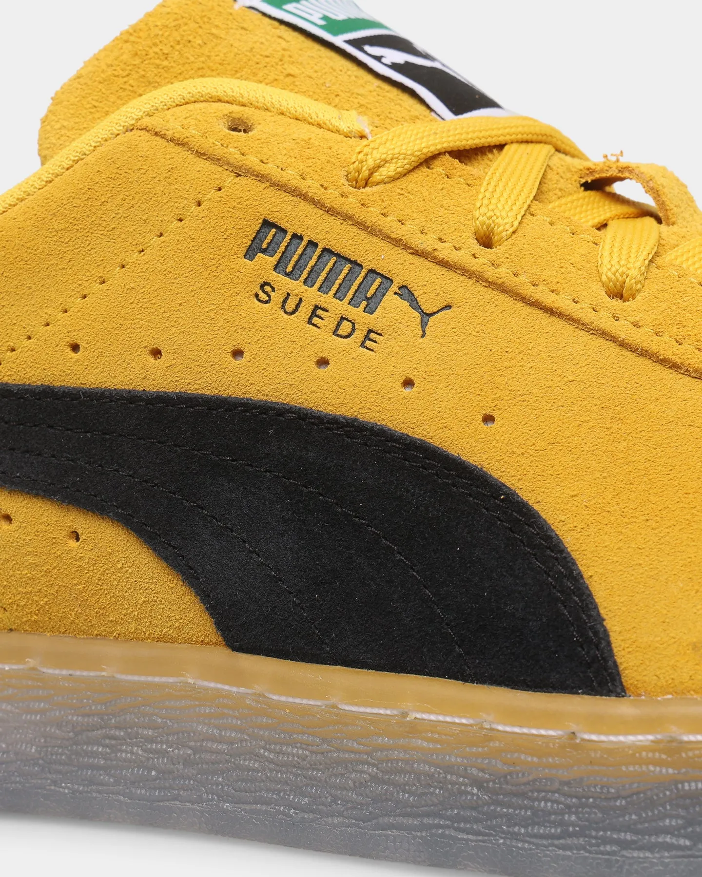 Puma Suede Translucent Shoes Spectra Yellow-Translucent