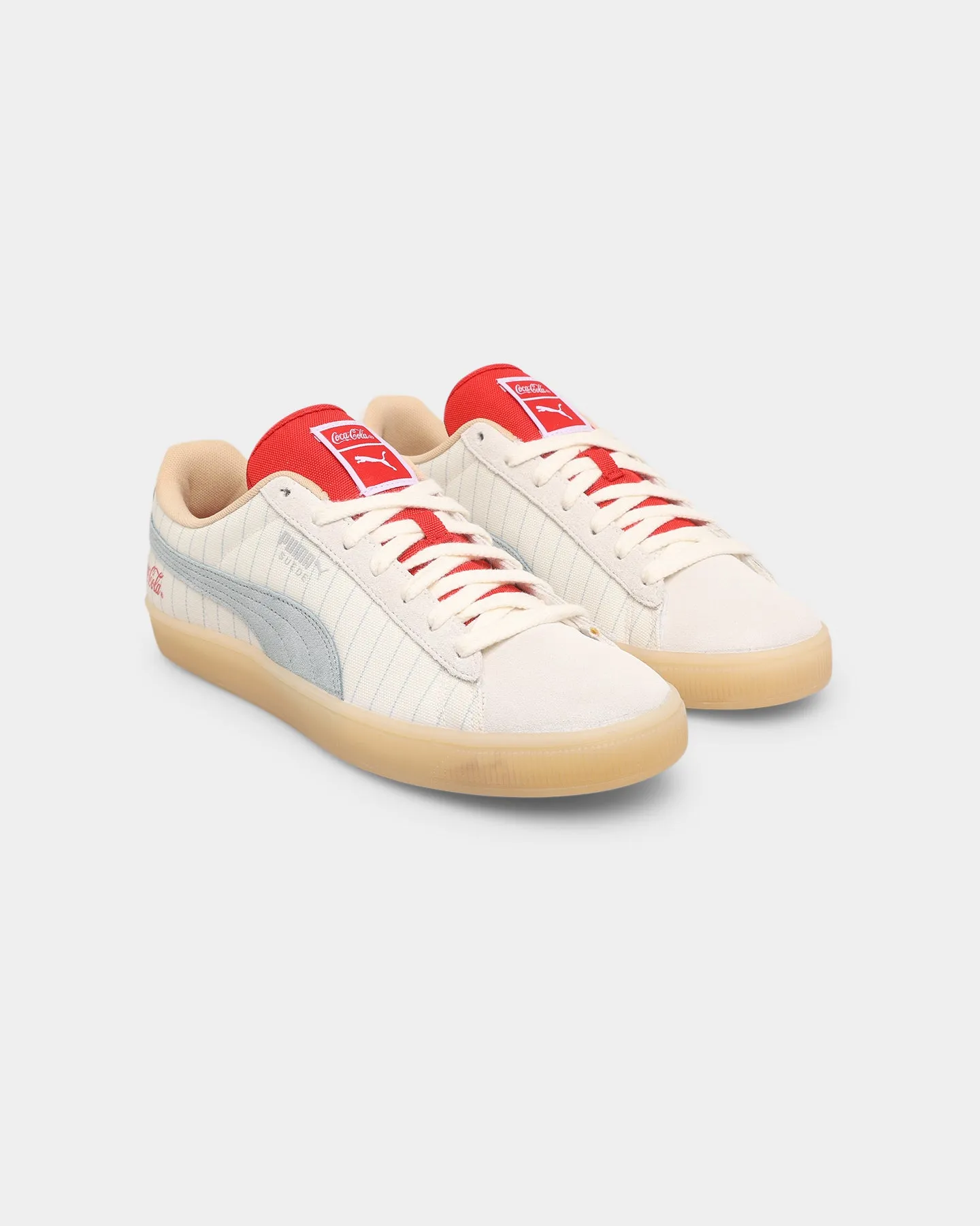 Puma X Coca Cola Suede Coca Cola Shoes Ivory Glow-Slate