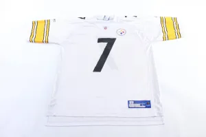 Reebok Logo Pittsburgh Steelers Ben Roethlisberger Jersey