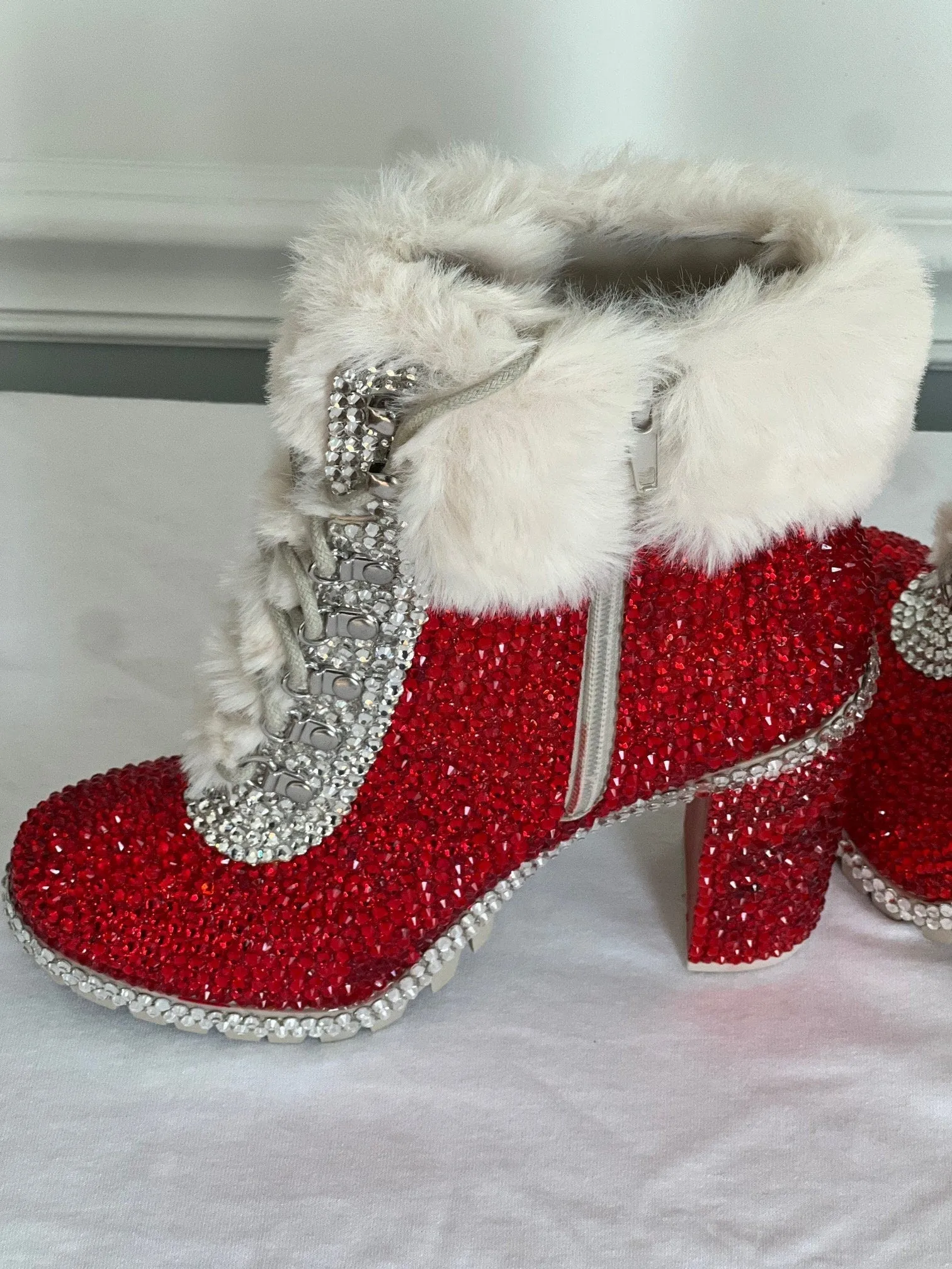 Rhinestone Fashion Boots