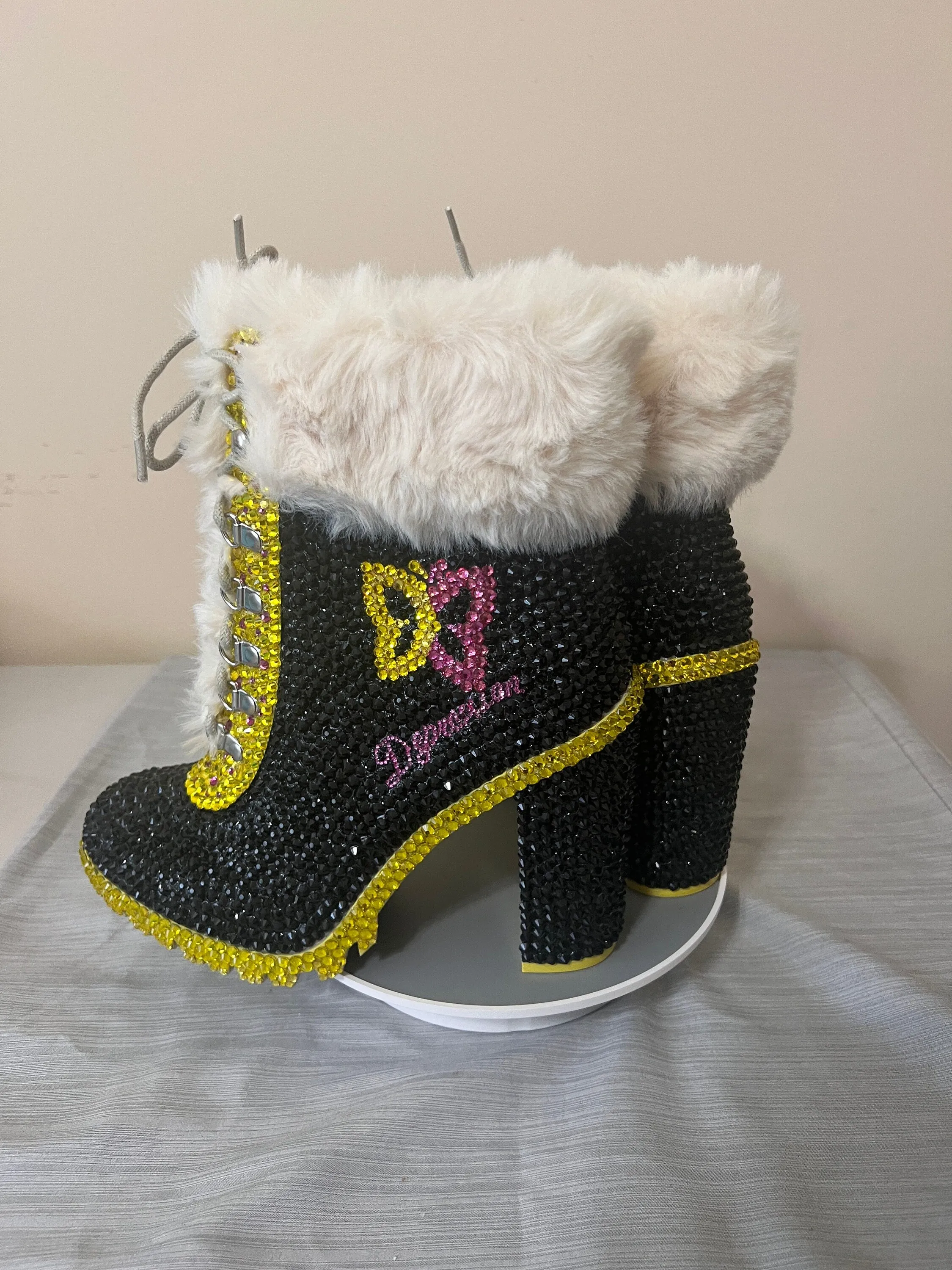 Rhinestone Fashion Boots