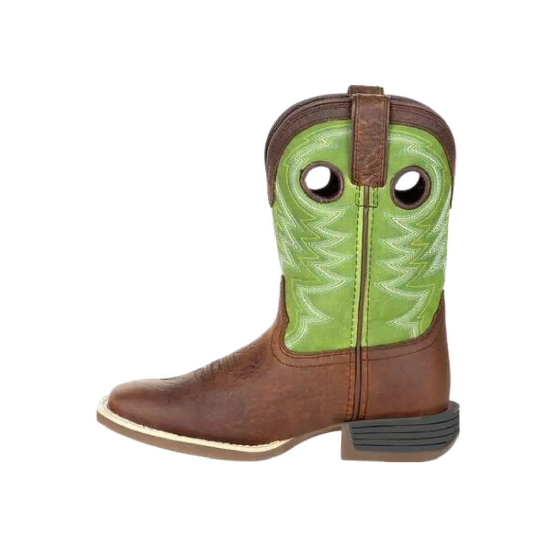 Rocky Durango Lil' Rebel Pro Kid's Lime Boot