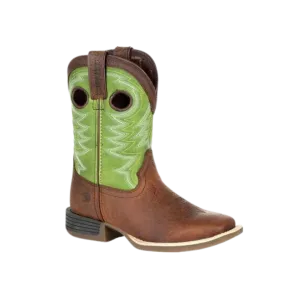 Rocky Durango Lil' Rebel Pro Kid's Lime Boot