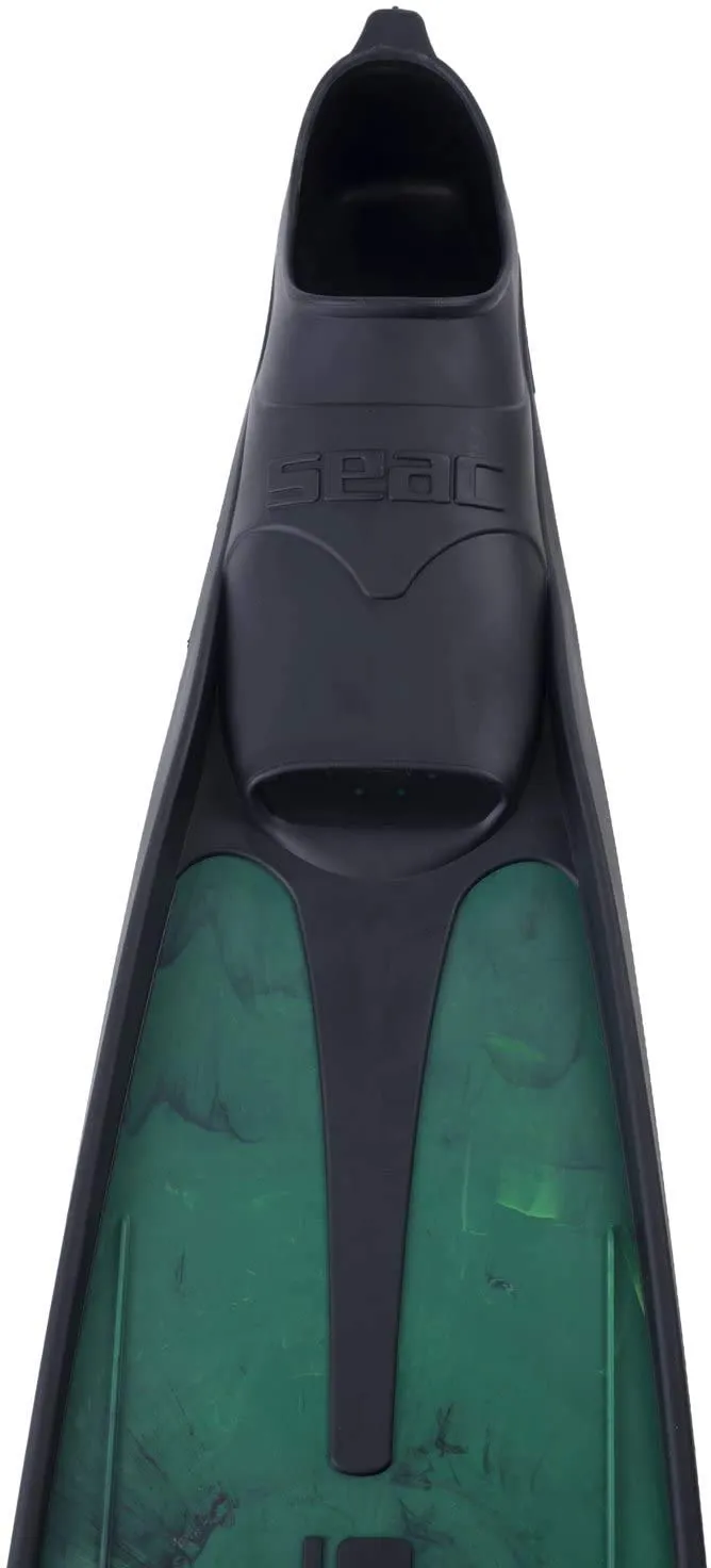 SEAC Shout Long Black Spearfishing Fins