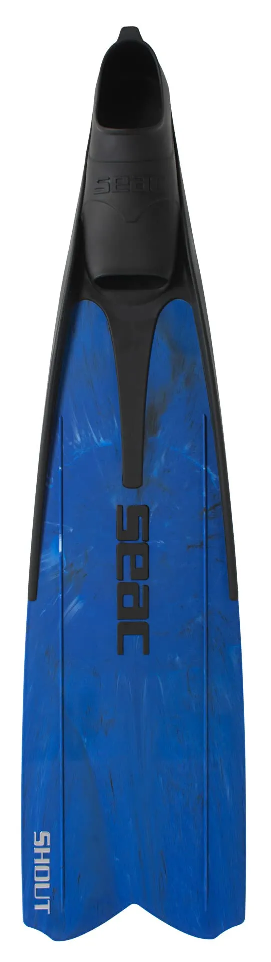 SEAC Shout Long Black Spearfishing Fins