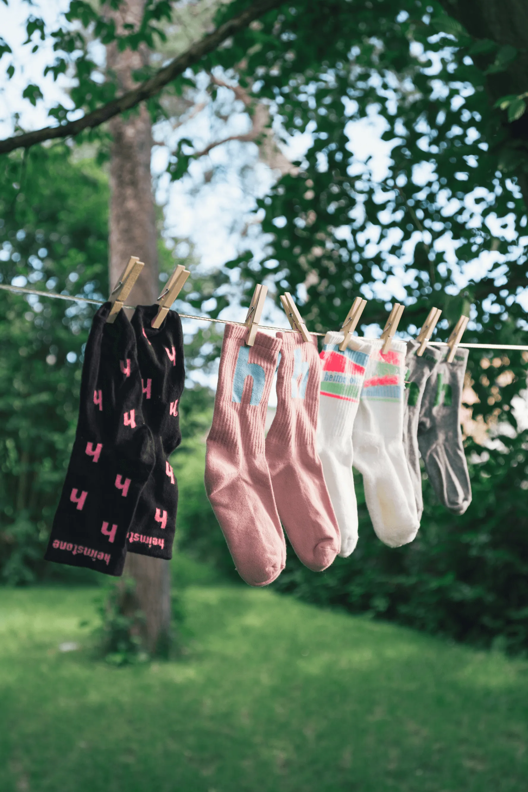 Sport socks in pink Heim