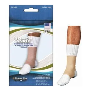 Sportaid Ankle Brace Slip-on, Medium, 8-1/4" - 9"