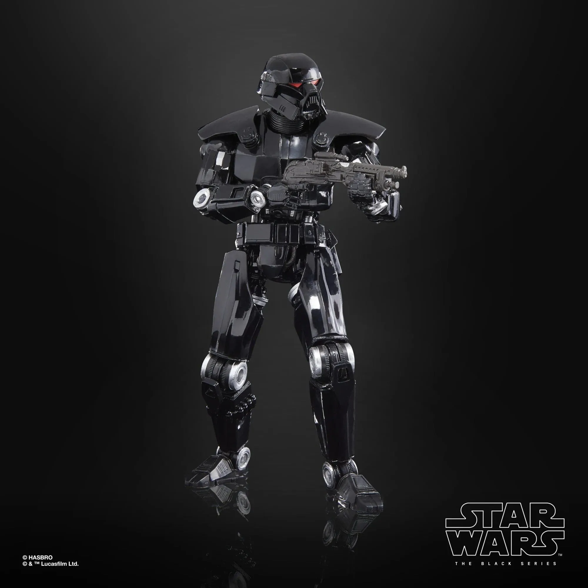 Star Wars The Black Series The Mandalorian Dark Trooper Deluxe Action Figure