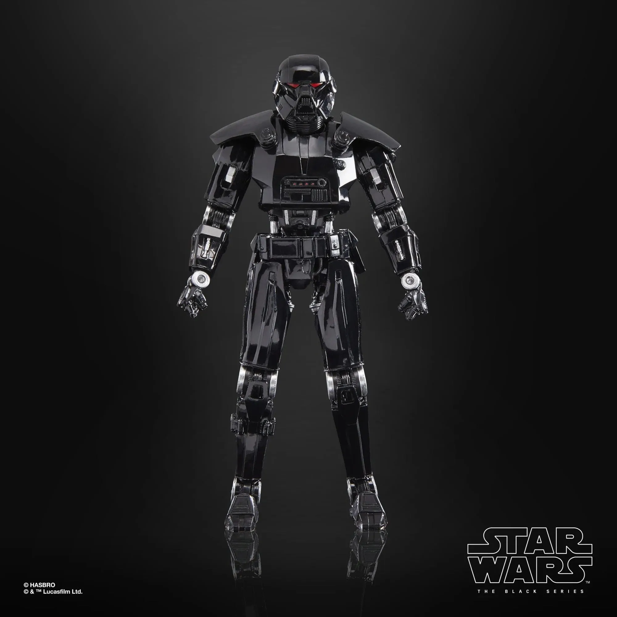 Star Wars The Black Series The Mandalorian Dark Trooper Deluxe Action Figure