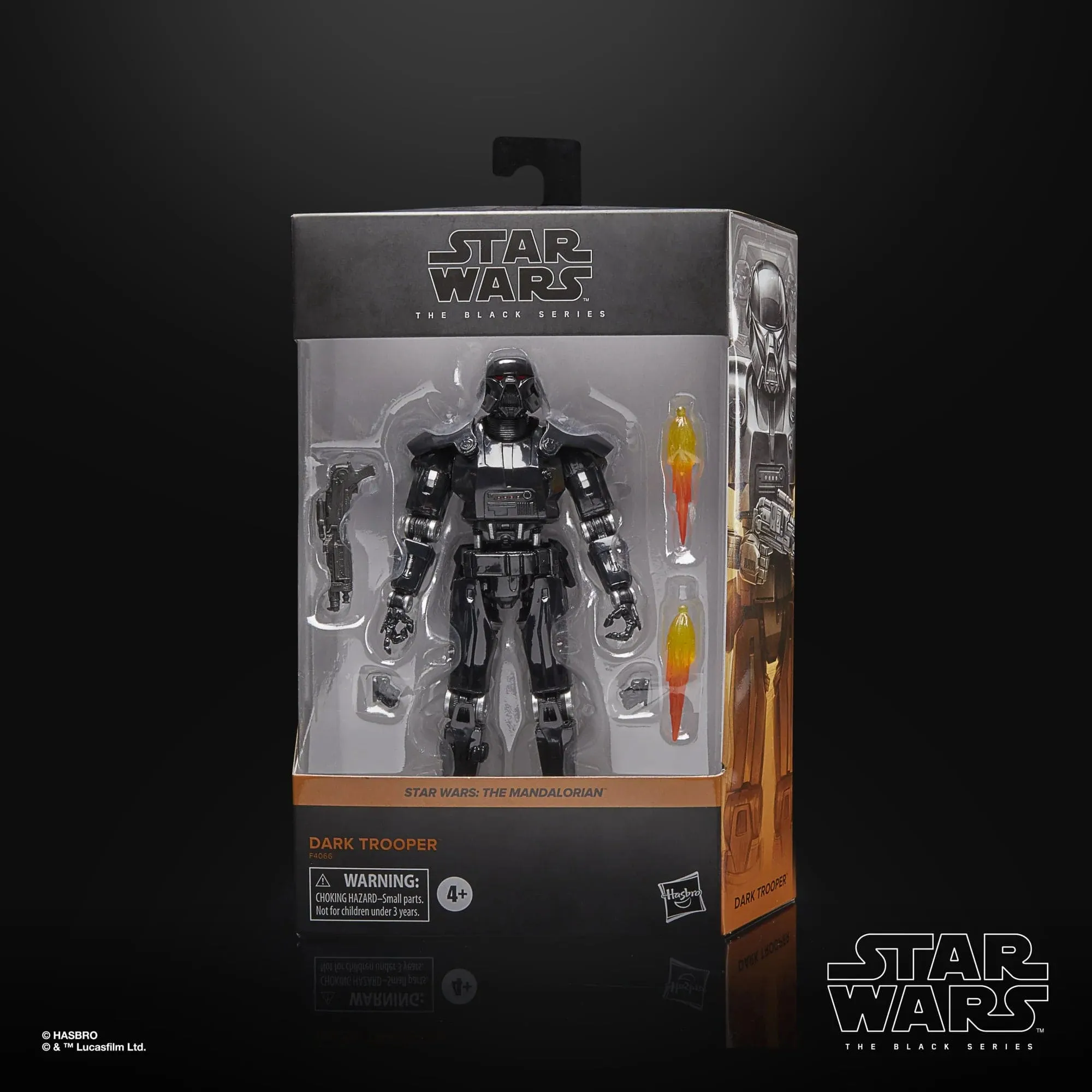 Star Wars The Black Series The Mandalorian Dark Trooper Deluxe Action Figure