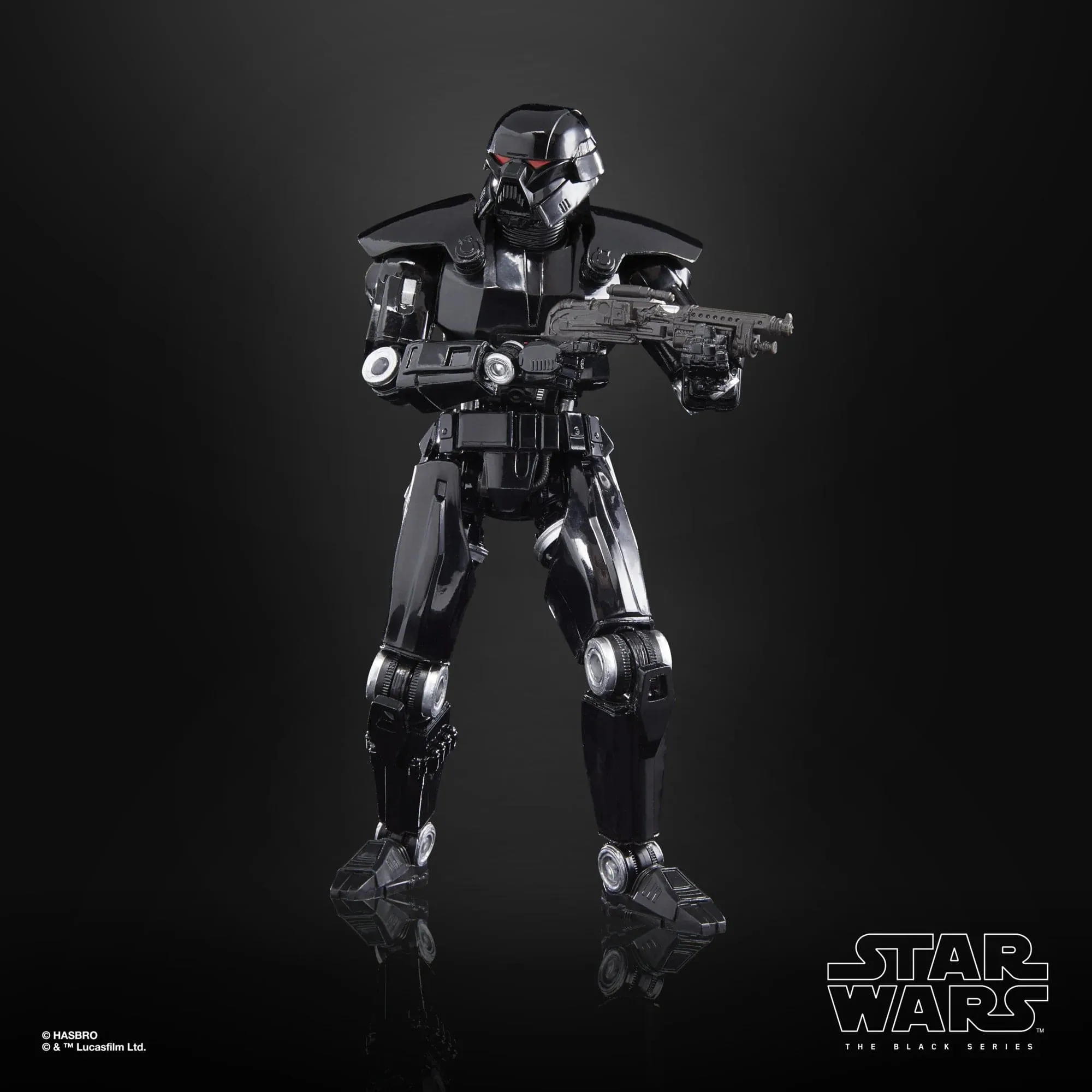 Star Wars The Black Series The Mandalorian Dark Trooper Deluxe Action Figure